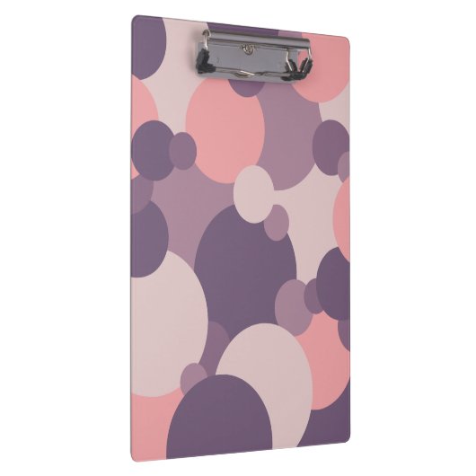Paarse-roze moleculen Klembord (Rechts)