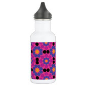Paarse roze mozaïek waterfles (Links)