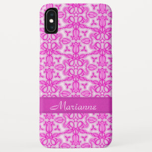 Paarse roze naam van het trekkerpatroon Case-Mate iPhone case