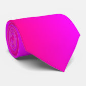 Paarse Roze Neon Stropdas (Opgerold)