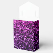 Paarse roze ombre glitter sparkles Sweet 16 Bedankdoosjes (Geopend)