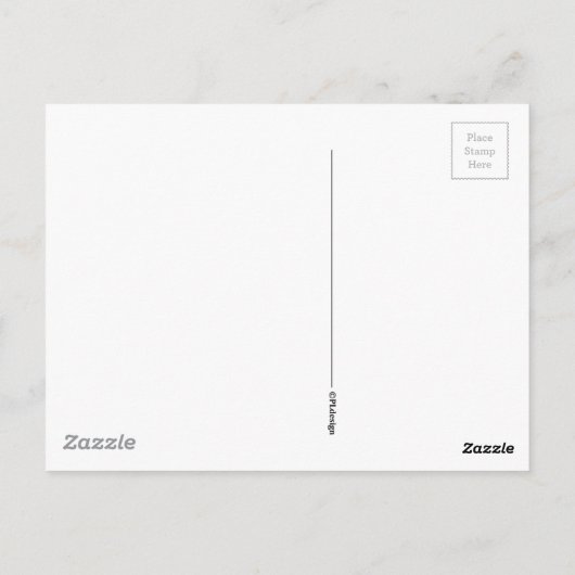 Paarse Roze Ombre nepschitterende glinsteringen Briefkaart (Achterkant)