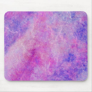 Paarse & Roze Regenboog Aquarelverf Muismat