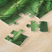 Paarse roze rode cactus bloemen puzzel (Zijkant)