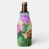 Paarse roze rode cactus fles koeler verf (Fles Voorkant)