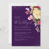  Paarse roze roze roodroodbruin Kaart (Voorkant)