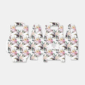 Paarse roze roze Vrijgezellenfeest Bedankdoosjes (Uitgevouwen)