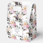 Paarse roze roze Vrijgezellenfeest Bedankdoosjes (Geopend)