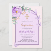 Paarse roze rozenvlinders boog Bevestiging Kaart (Voorkant)