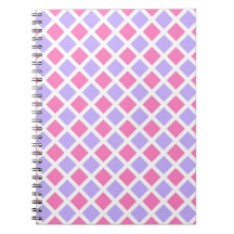 Paarse Roze Rut Diamant Patroon