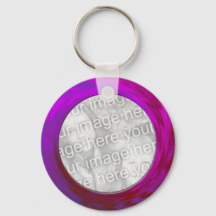 paarse roze sleutelhanger