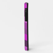 paarse roze strepen monochroom patroon esthetisch Case-Mate iPhone case (Achterkant/links)