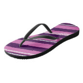 Paarse & roze Teenslippers (Schuin)