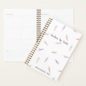 Paarse & Roze Vederachtige wimpers Afspraak Planner (Display)