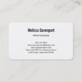  Paarse roze ventiel Visitekaartje (Achterkant)