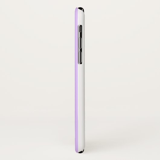 Paarse & Roze Verticale Strepen Monogram Case-Mate iPhone Case (Achterkant/links)