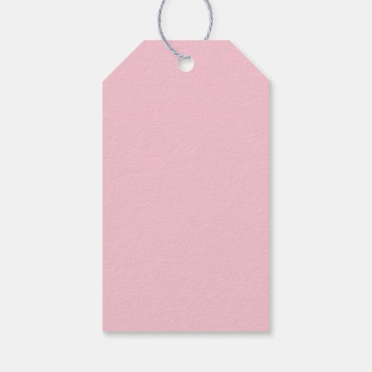 Paarse roze vlinder Baby shower Cadeaulabel (Achterkant)