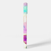 Paarse roze vlinders iPhone Case (Achterkant / Rechts)