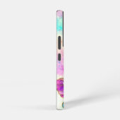 Paarse roze vlinders Samsung Galaxy Hoesje (Rechterkant)