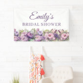 Paarse roze Vrijgezellenfeest Spandoek (Insitu)