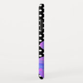 Paarse roze waterverf schilderij van Orchidee, pol Case-Mate iPhone Case (Achterkant/rechts)