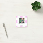 Paarse roze waterverf vader zoon vader afbeelding  post-it® notes (Kantoor)