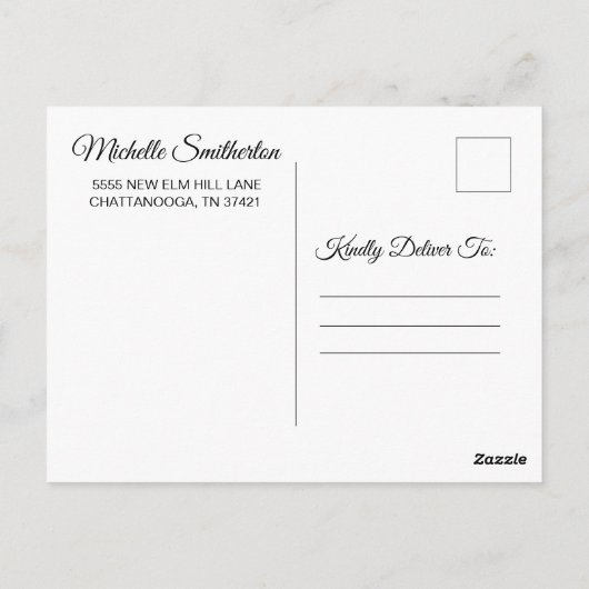 Paarse Roze Wildbloemen 90e Verjaardag Dank u Briefkaart (Achterkant)