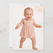 Paarse roze wilde orchidee bloemen krans verjaarda kaart (Achterkant)