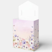 Paarse Roze Wildflower Vlinders Baby in Bloom Bedankdoosjes (Open)
