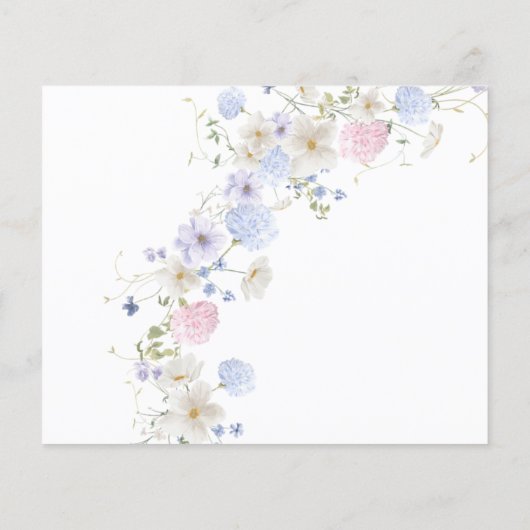 Paarse Roze Wildflower Vrijgezellenfeest Recept (Achterkant)