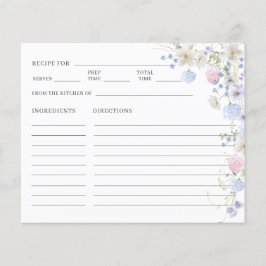 Paarse Roze Wildflower Vrijgezellenfeest Recept