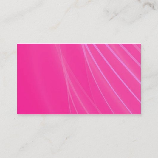 Paarse roze witte legante klep visitekaartje (Achterkant)