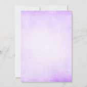  Paarse Rozen 60e verjaardag Kaart (Achterkant)