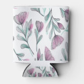 Paarse rozen blikjeskoeler (Voorkant)