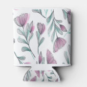 Paarse rozen blikjeskoeler (Achterkant)