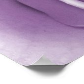 Paarse Rozen ~ Bloemen Poster (Hoek)