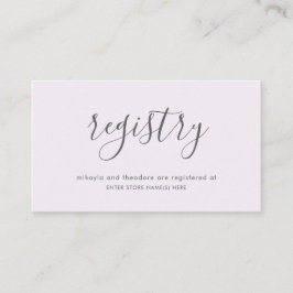 Paarse Rozen bruiloft Informatiekaartje