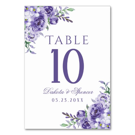 Paarse Rozen | Elegante Waterverf Floral Boho Kaart (Achterkant)