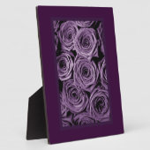 Paarse Rozen Fotoplaat (Zijkant)