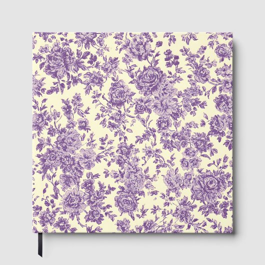 Paarse Rozen  Gastenboek (Voorkant)