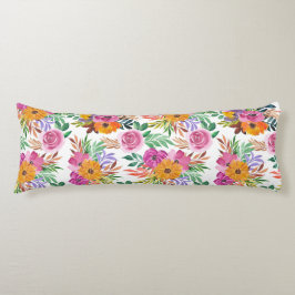  Paarse Rozen Gele bloemen Beddengoed Lichaamskussen