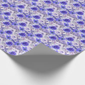 Paarse Rozen inpakpapier (Hoek)