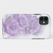 Paarse Rozen iPhone 5 Hoesje (Achterkant (horizontaal))