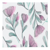 Paarse rozen kubus (Rechts)