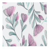 Paarse rozen kubus (Voorkant)