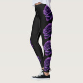 Paarse rozen leggings (Links)