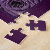 Paarse Rozen Legpuzzel (Zijkant)