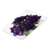 PAARSE ROZEN MAGNEET (Linkerzijde)