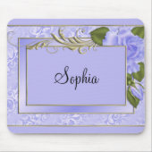 Paarse Rozen Muismat (Voorkant)