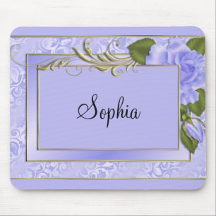 Paarse Rozen Muismat